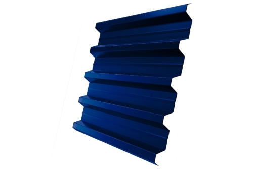 Профнастил H60R 0,5 Satin RAL 5005 сигнальный синий