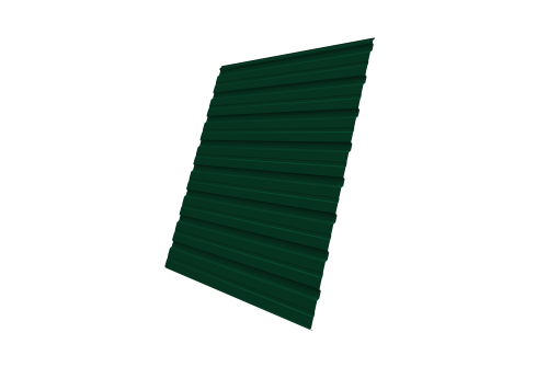 Профнастил C10R 0,5 Satin RAL 6005 зеленый мох